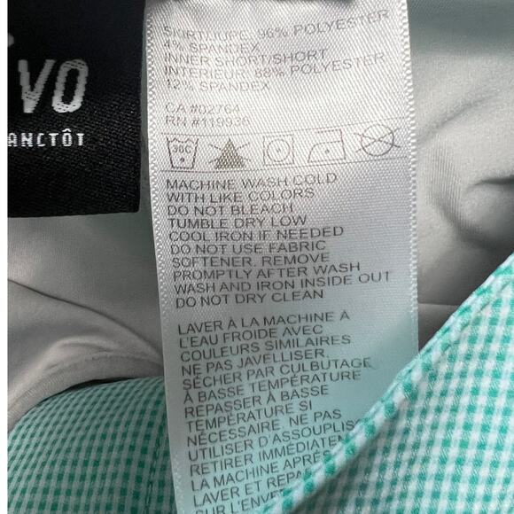 Nova Skort Golf Skirt - Blue Gingham, Size 6 - Picture 9 of 16